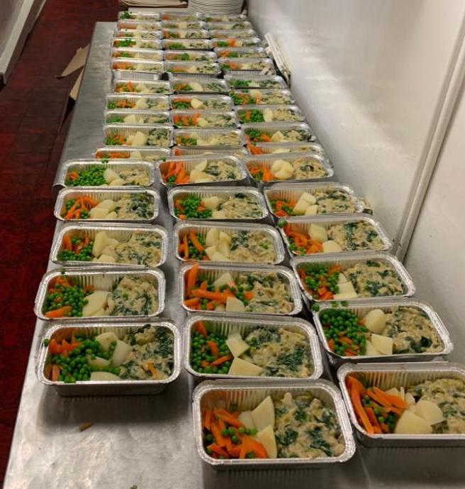 Local hotel supports Good Neighbourhood Scheme with fresh frozen meals