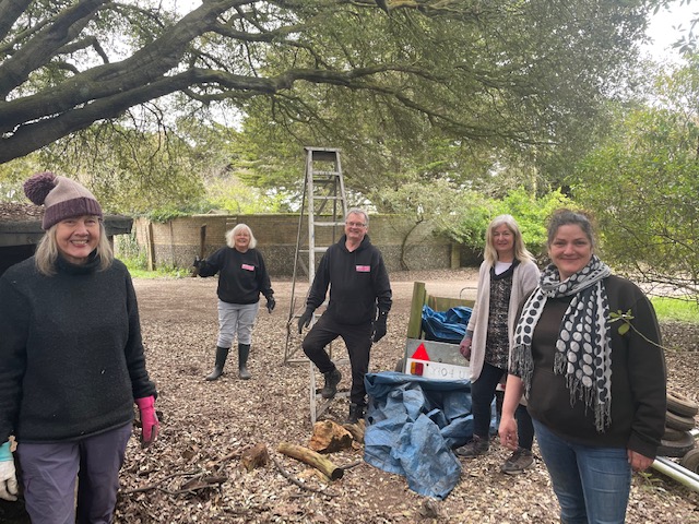 IP17GNS volunteers support the reopening of Warden’s Trust